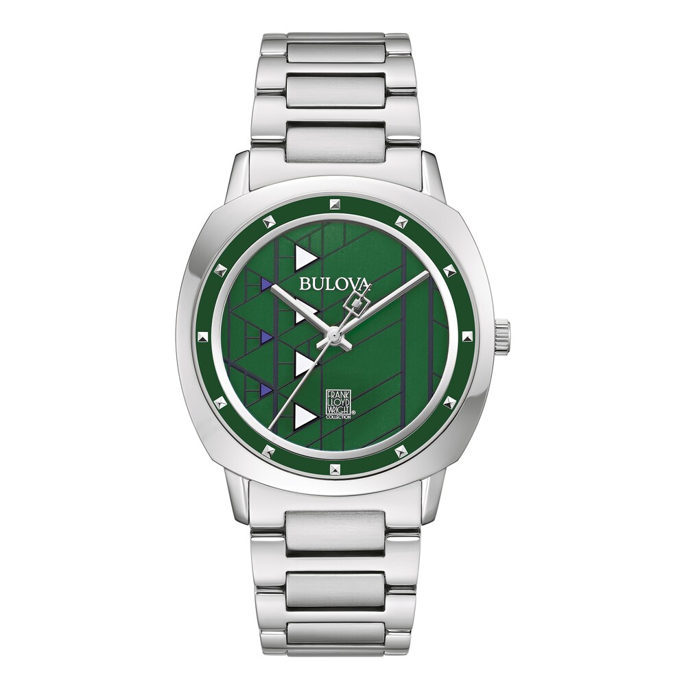 Bulova Frank Lloyd Wright Hollyhock House Men's Watch 96A286 itR8MaRi Bulova Frank Lloyd Wright Hollyhock House Men's Watch 96A286 itR8MaRi