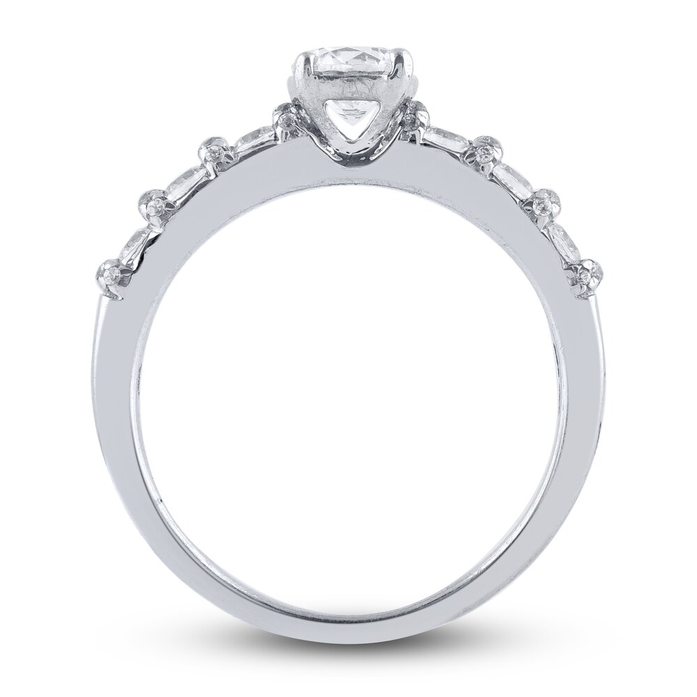 Diamond Engagement Ring 3/4 ct tw Round Platinum jMtVaQry Diamond Engagement Ring 3/4 ct tw Round Platinum jMtVaQry