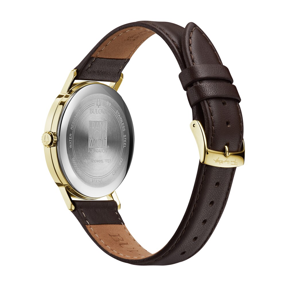 Bulova Frank Lloyd Wright April Showers Men\'s Watch 97A141 jODsyltt Bulova Frank Lloyd Wright April Showers Men\'s Watch 97A141 jODsyltt