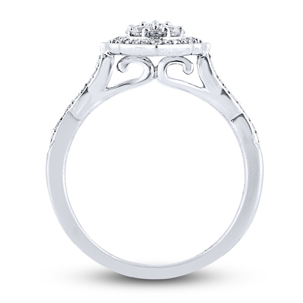 Diamond Engagement Ring 1/2 ct tw Round 14K White Gold jgF1Svhb Diamond Engagement Ring 1/2 ct tw Round 14K White Gold jgF1Svhb