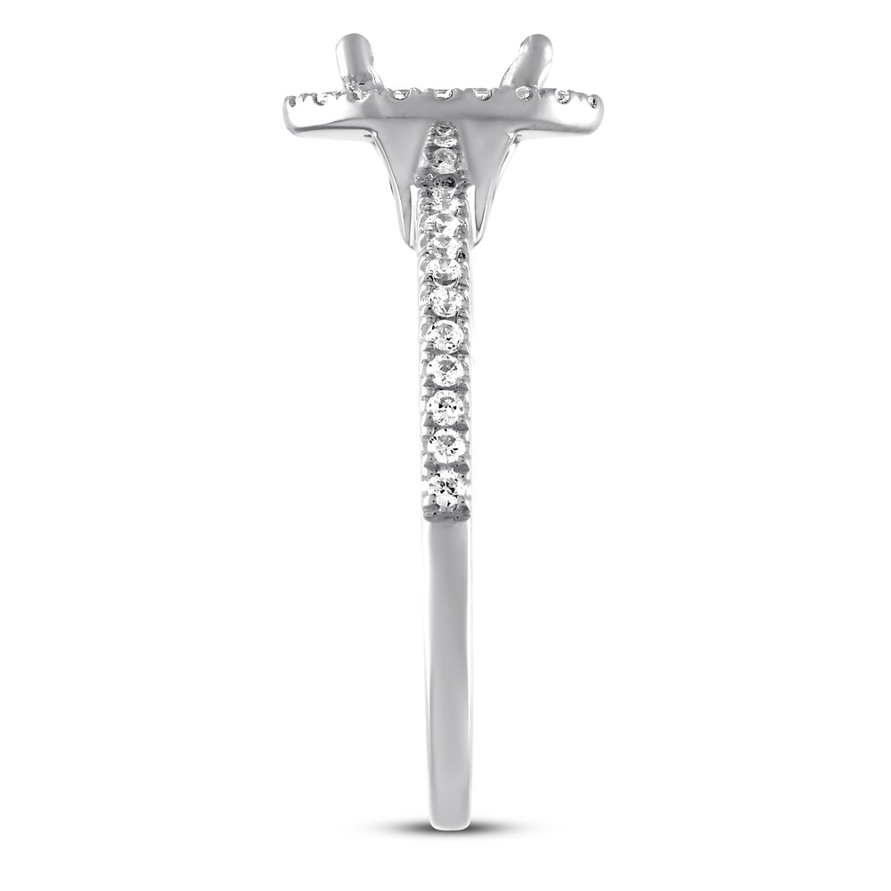 Vera Wang WISH Ring Setting 1/4 ct tw Diamonds 14K White Gold jkzlOxNu