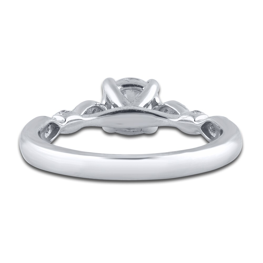 Diamond Engagement Ring 7/8 ct tw Round Platinum kd8TiNt4 Diamond Engagement Ring 7/8 ct tw Round Platinum kd8TiNt4