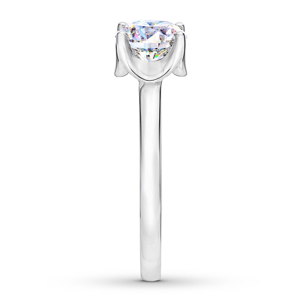 THE LEO First Light Diamond Solitaire Ring 1-1/2 ct 14K White Gold (I1/I) lHbdjLJF THE LEO First Light Diamond Solitaire Ring 1-1/2 ct 14K White Gold (I1/I) lHbdjLJF