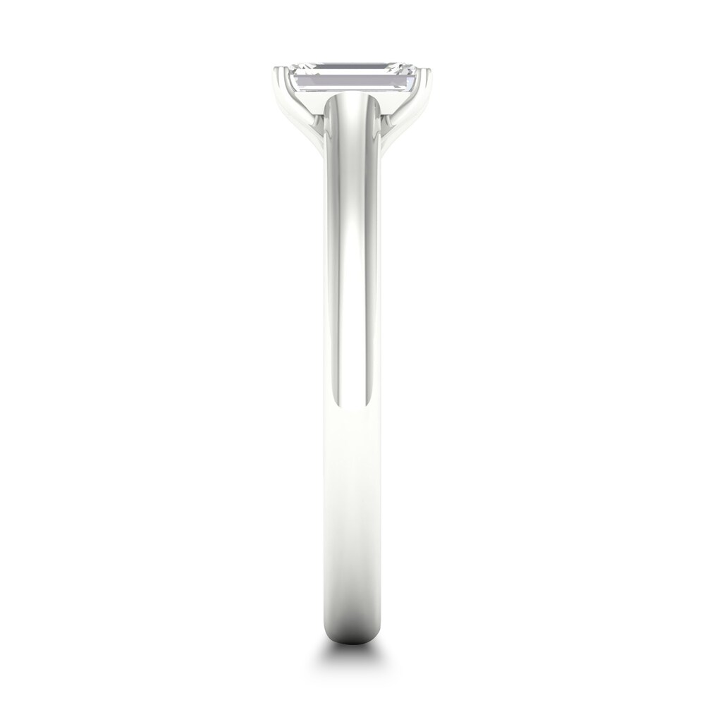 Diamond Solitaire Ring 1/2 ct tw Emerald-cut 14K White Gold (SI2/I) lb2rG80H Diamond Solitaire Ring 1/2 ct tw Emerald-cut 14K White Gold (SI2/I) lb2rG80H
