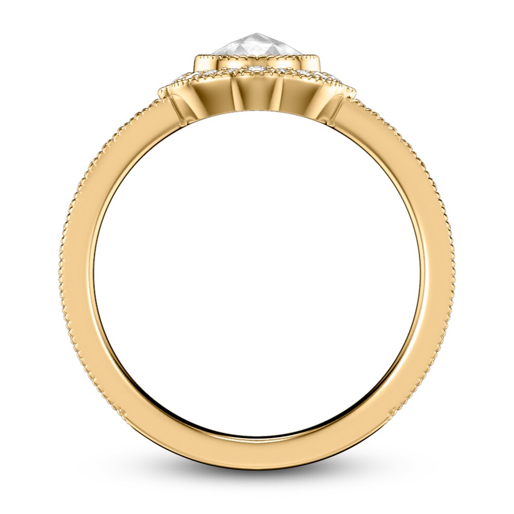 ArtCarved Rose-Cut Diamond Bridal Set 3/4 ct tw 14K Yellow Gold lrLDkQod ArtCarved Rose-Cut Diamond Bridal Set 3/4 ct tw 14K Yellow Gold lrLDkQod