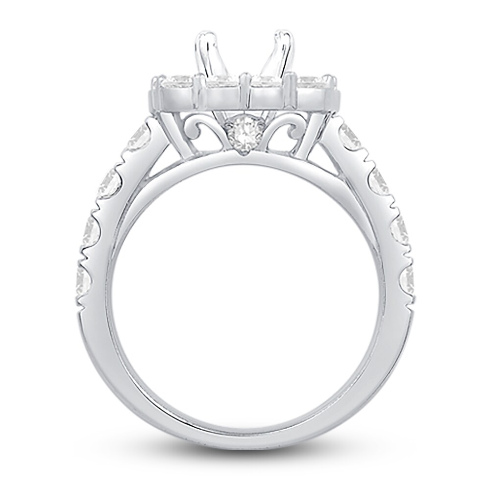 Engagement Ring 2 ct tw Round 14K White Gold mO2dqxYe Engagement Ring 2 ct tw Round 14K White Gold mO2dqxYe