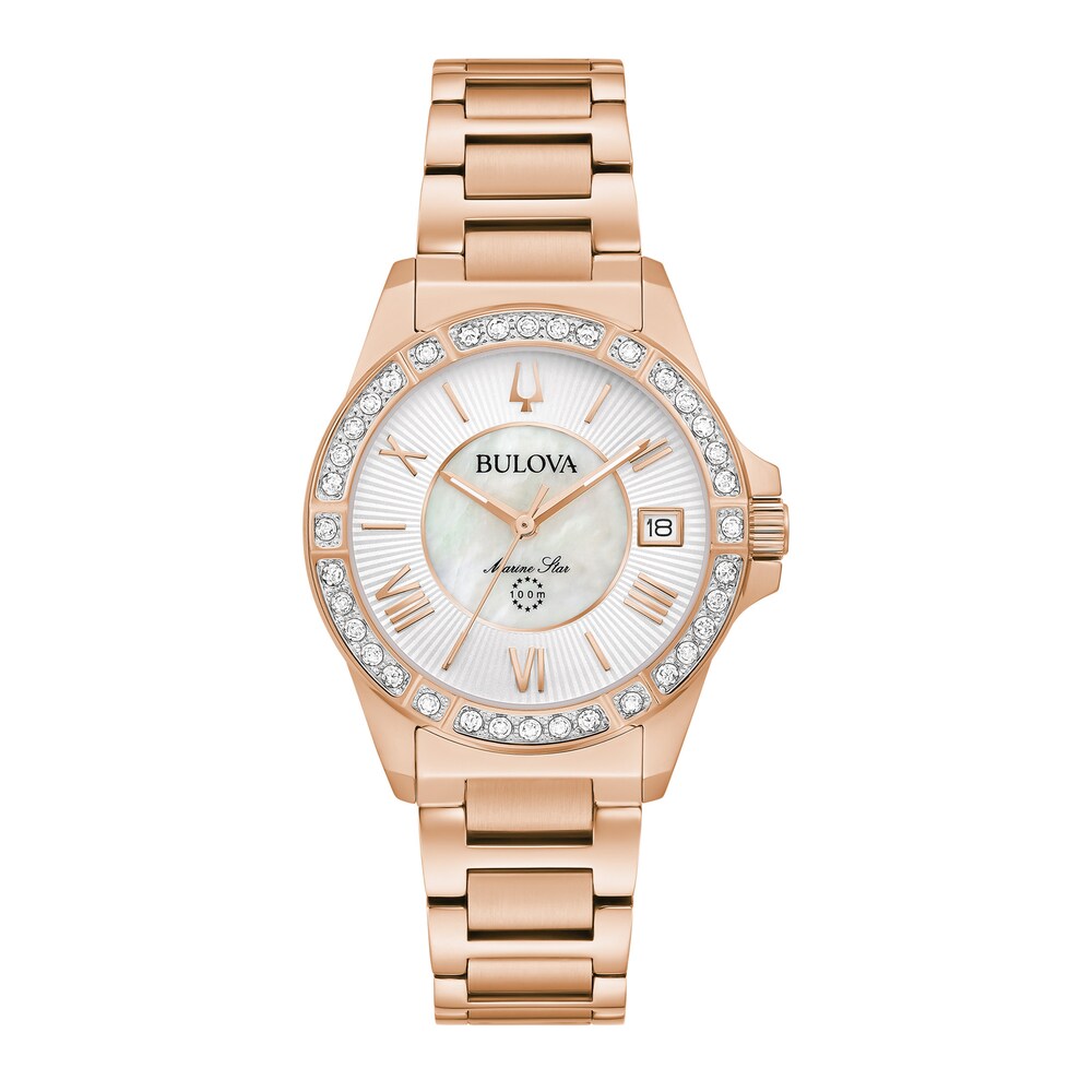 Bulova Marine Star Women's Watch 98R295 mSlnNoh6 Bulova Marine Star Women's Watch 98R295 mSlnNoh6