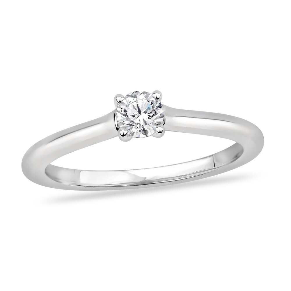 Diamond Solitaire Engagement Ring 1/5 ct tw Round-cut 14K White Gold (I2/I) mbOzMnRa Diamond Solitaire Engagement Ring 1/5 ct tw Round-cut 14K White Gold (I2/I) mbOzMnRa