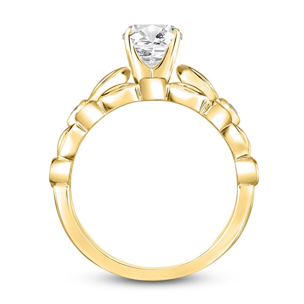 Diamond Bridal Set 7/8 ct tw Round 14K Yellow Gold mjrM1frF Diamond Bridal Set 7/8 ct tw Round 14K Yellow Gold mjrM1frF