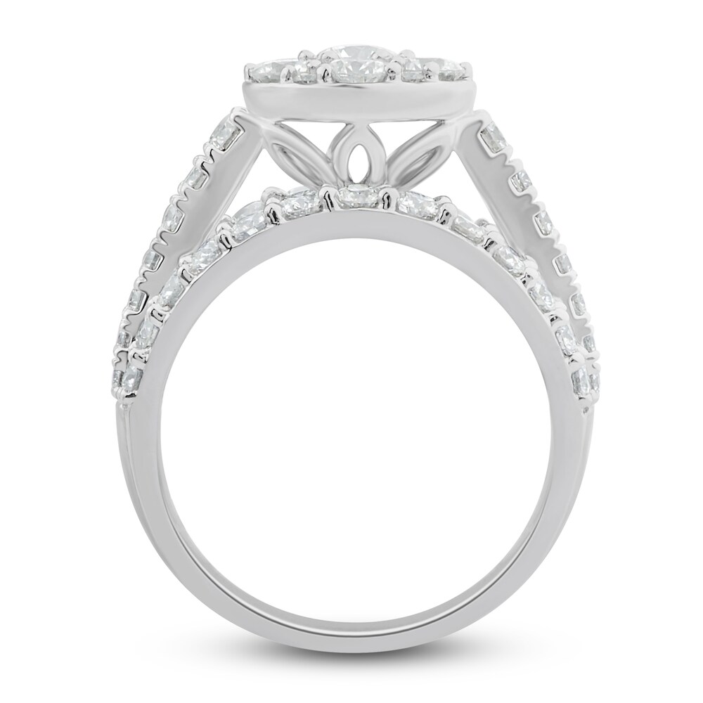 Diamond Engagement Ring 3 ct tw Round 14K White Gold mqqHM6up Diamond Engagement Ring 3 ct tw Round 14K White Gold mqqHM6up