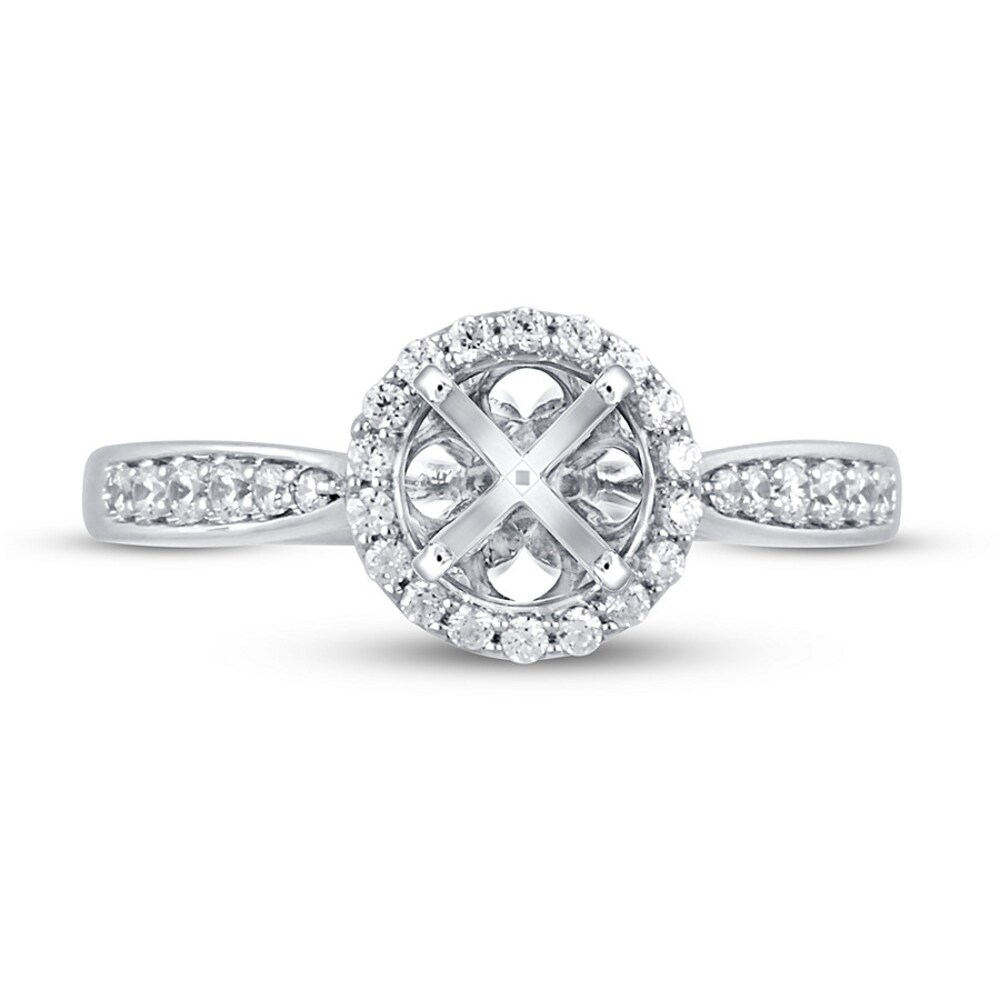 Diamond Ring Setting 1/3 ct tw Round Platinum mrrFnVHs Diamond Ring Setting 1/3 ct tw Round Platinum mrrFnVHs