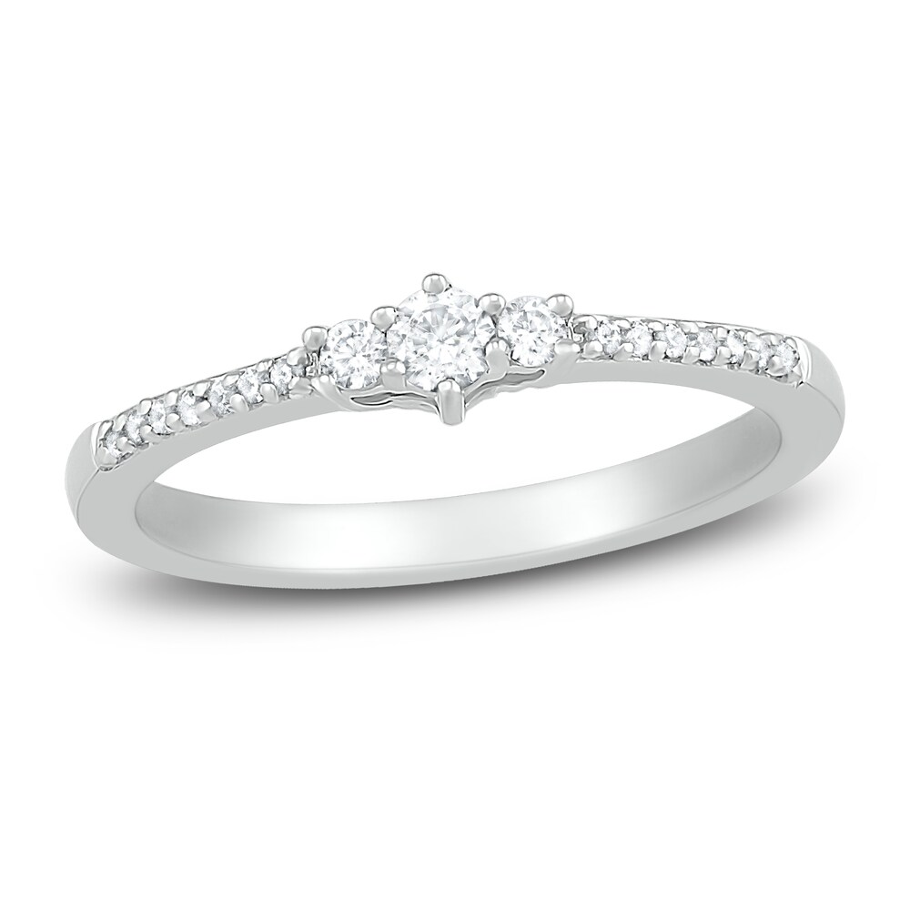 Diamond Promise Ring 1/6 ct tw Round 10K White Gold nMoPkKM3 Diamond Promise Ring 1/6 ct tw Round 10K White Gold nMoPkKM3