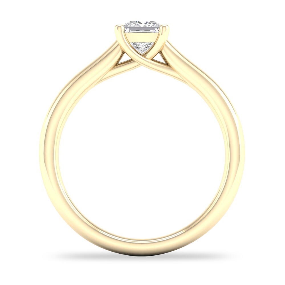 Diamond Solitaire Ring 3/4 ct tw Princess-cut 14K Yellow Gold (SI2/I) npvon7lT Diamond Solitaire Ring 3/4 ct tw Princess-cut 14K Yellow Gold (SI2/I) npvon7lT