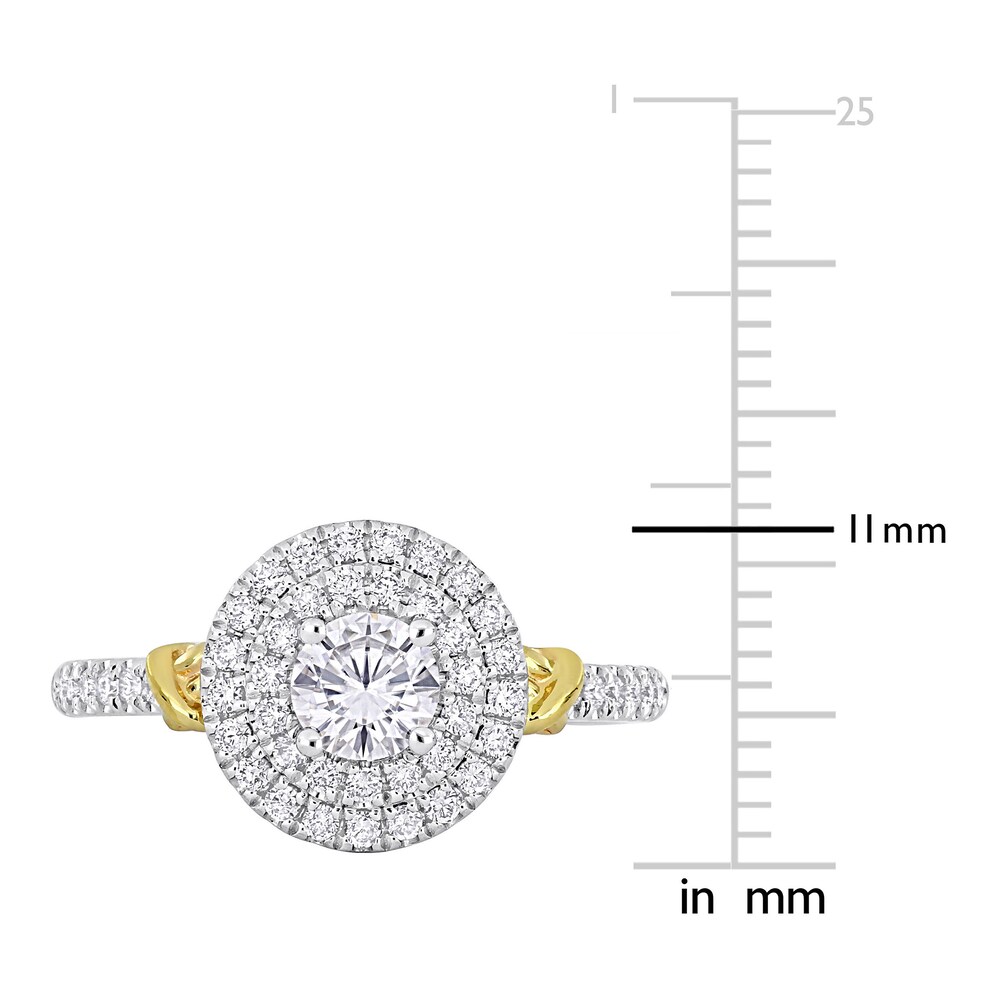Diamond Y-Knot Engagement Ring 7/8 ct tw Round 14K Two-Tone Gold oNyeoZ69 Diamond Y-Knot Engagement Ring 7/8 ct tw Round 14K Two-Tone Gold oNyeoZ69