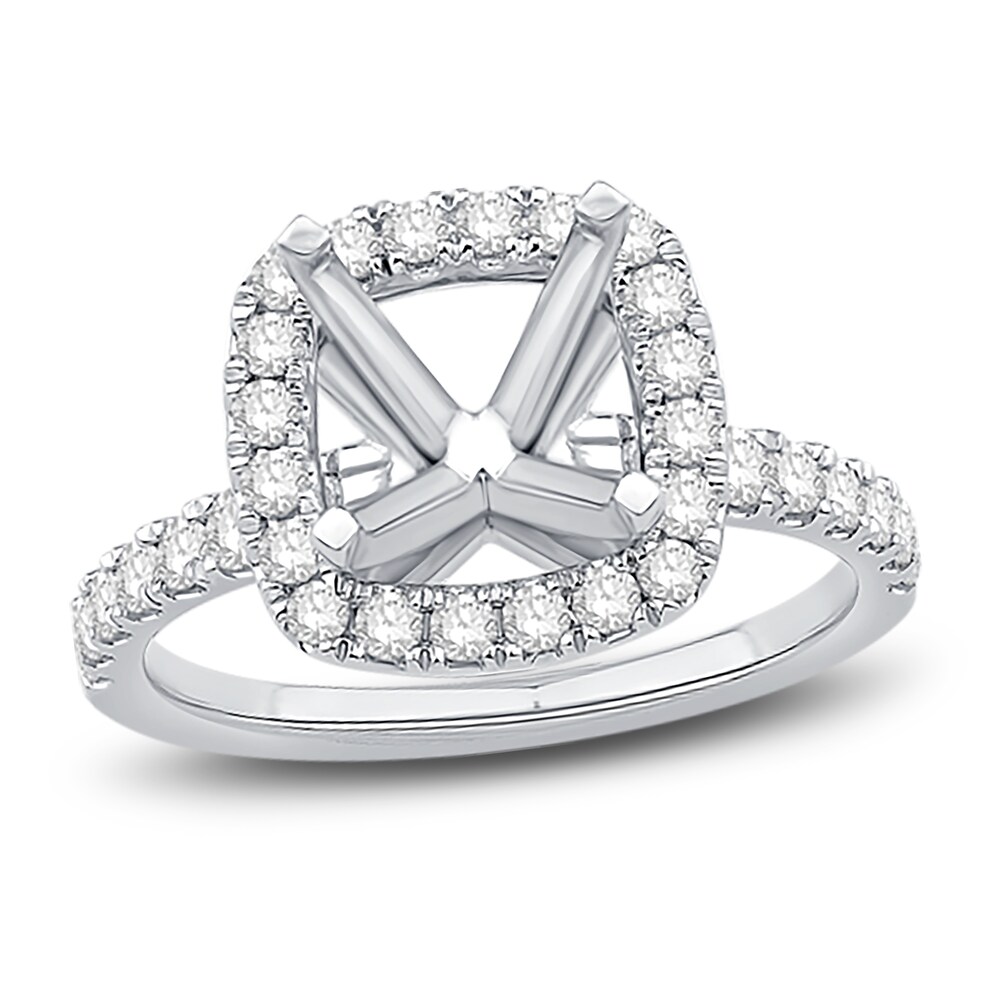 Engagement Ring 3/4 ct tw Round 14K White Gold oTBXGLOx Engagement Ring 3/4 ct tw Round 14K White Gold oTBXGLOx