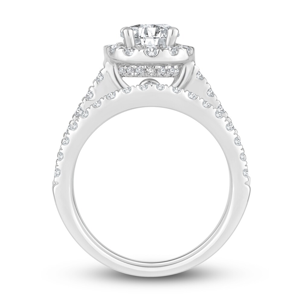 Diamond Bridal Set 1-7/8 ct tw Round 14K White Gold oZeKb3KY Diamond Bridal Set 1-7/8 ct tw Round 14K White Gold oZeKb3KY