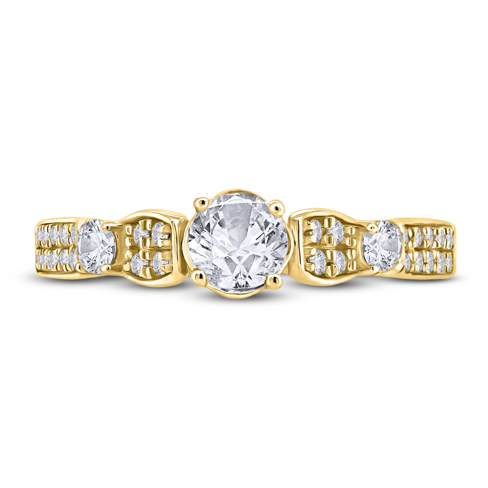 Diamond Engagement Ring 5/8 ct tw Round 14K Yellow Gold ozOvJz52 Diamond Engagement Ring 5/8 ct tw Round 14K Yellow Gold ozOvJz52