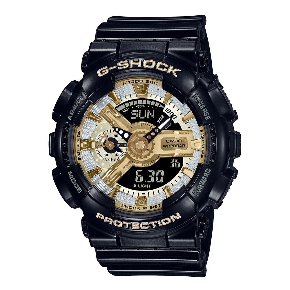 Casio G-SHOCK Classic Analog-Digital Watch GMAS110GB-1A pXLCTHok Casio G-SHOCK Classic Analog-Digital Watch GMAS110GB-1A pXLCTHok
