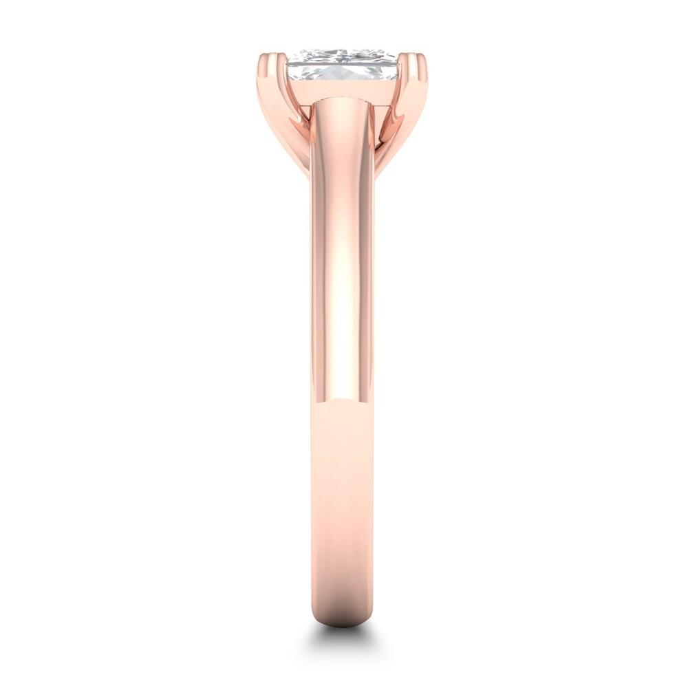 Diamond Solitaire Ring 1-1/2 ct tw Princess-cut 14K Rose Gold (SI2/I) plQgPLMl Diamond Solitaire Ring 1-1/2 ct tw Princess-cut 14K Rose Gold (SI2/I) plQgPLMl