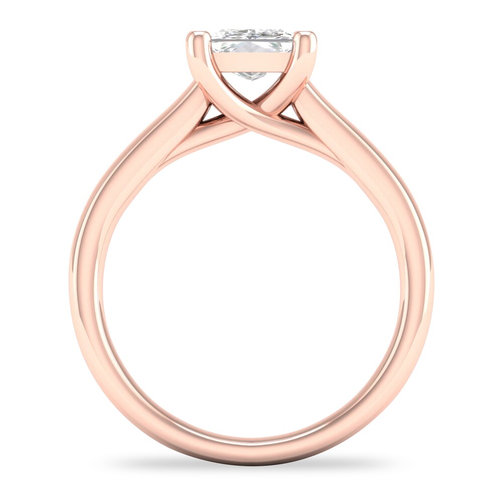 Diamond Solitaire Ring 1-1/2 ct tw Princess-cut 14K Rose Gold (SI2/I) plQgPLMl Diamond Solitaire Ring 1-1/2 ct tw Princess-cut 14K Rose Gold (SI2/I) plQgPLMl
