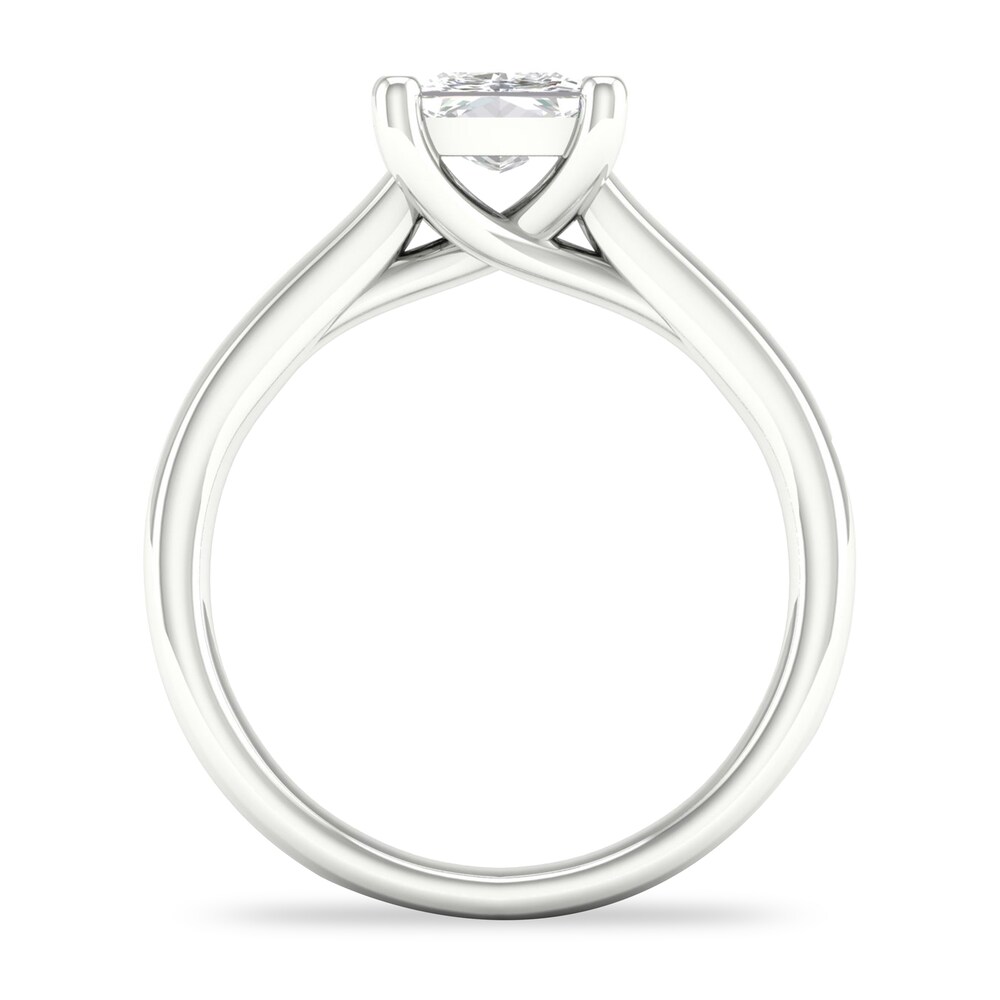 Diamond Solitaire Ring 1-1/2 ct tw Princess-cut 14K White Gold (I2/I) pzoH4tvm