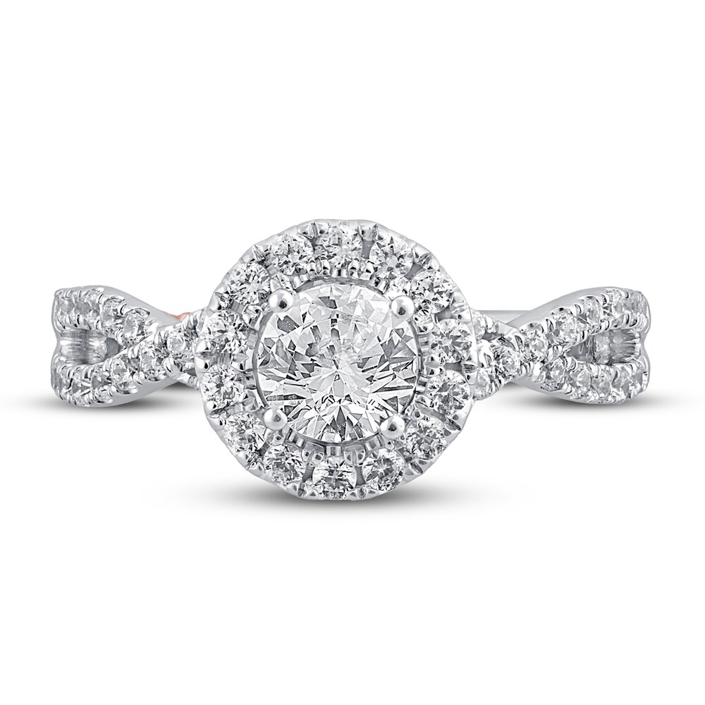 Pnina Tornai For a Lifetime Diamond Engagement Ring 1-1/4 ct tw Round 14K White Gold qcwkiMeI Pnina Tornai For a Lifetime Diamond Engagement Ring 1-1/4 ct tw Round 14K White Gold qcwkiMeI