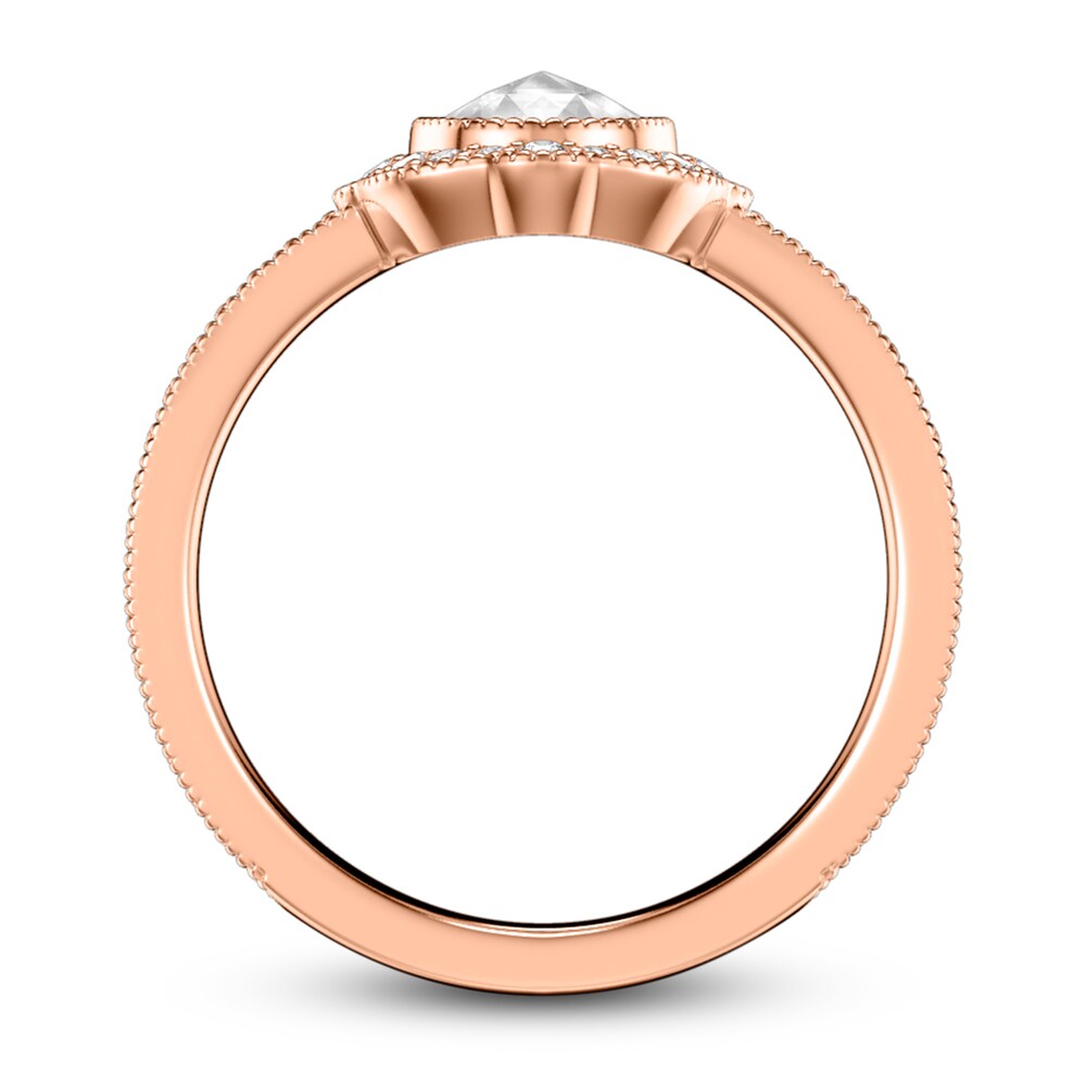 ArtCarved Rose-Cut Diamond Bridal Set 3/4 ct tw 14K Rose Gold qorCkvEO ArtCarved Rose-Cut Diamond Bridal Set 3/4 ct tw 14K Rose Gold qorCkvEO