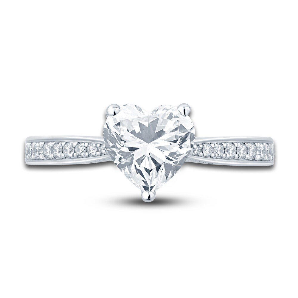 Pnina Tornai Diamond Heart Engagement Ring 2-1/3 ct tw Round 14K White Gold qsBObSkn Pnina Tornai Diamond Heart Engagement Ring 2-1/3 ct tw Round 14K White Gold qsBObSkn