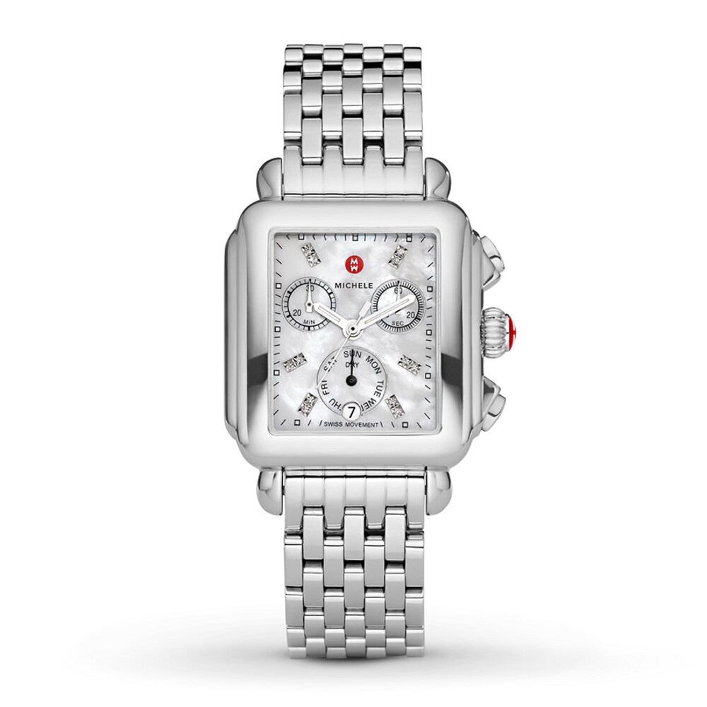 MICHELE Women's Watch Deco Day Chronograph MWW06P000014 r2KKHbbc MICHELE Women's Watch Deco Day Chronograph MWW06P000014 r2KKHbbc