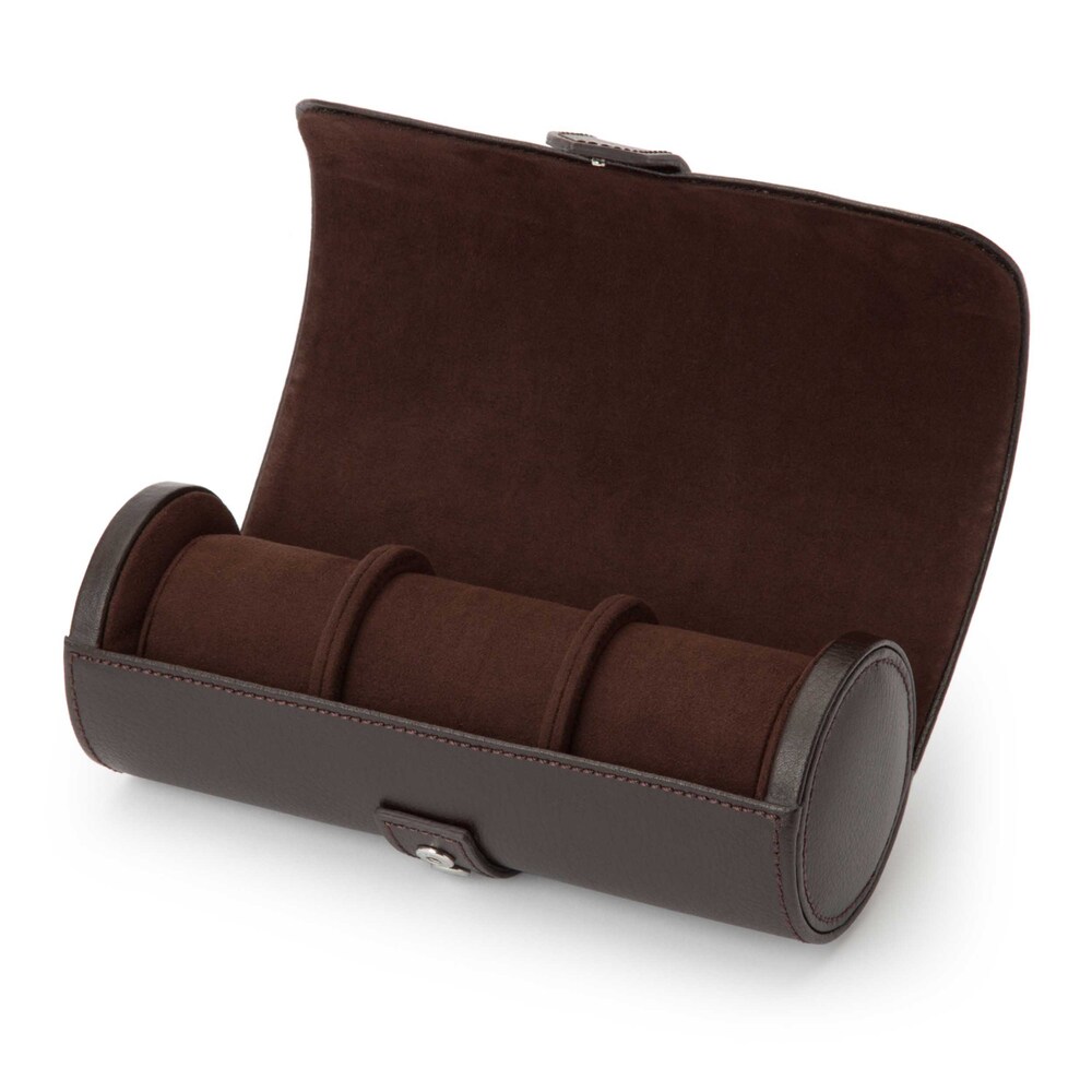 WOLF Blake Watch Roll Brown Vegan Leather r4hfcgjg WOLF Blake Watch Roll Brown Vegan Leather r4hfcgjg