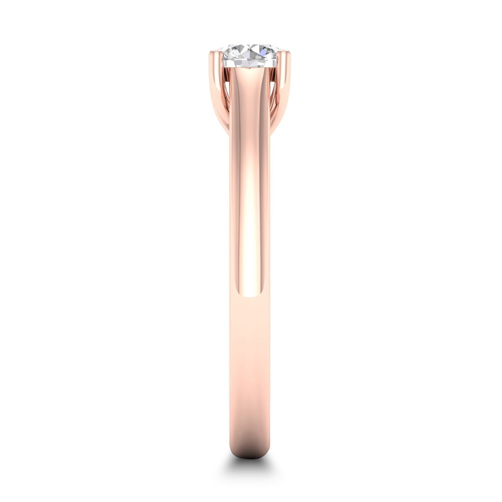 Diamond Solitaire Ring 1/4 ct tw Round-cut 14K Rose Gold (SI2/I) rVCnRrAP