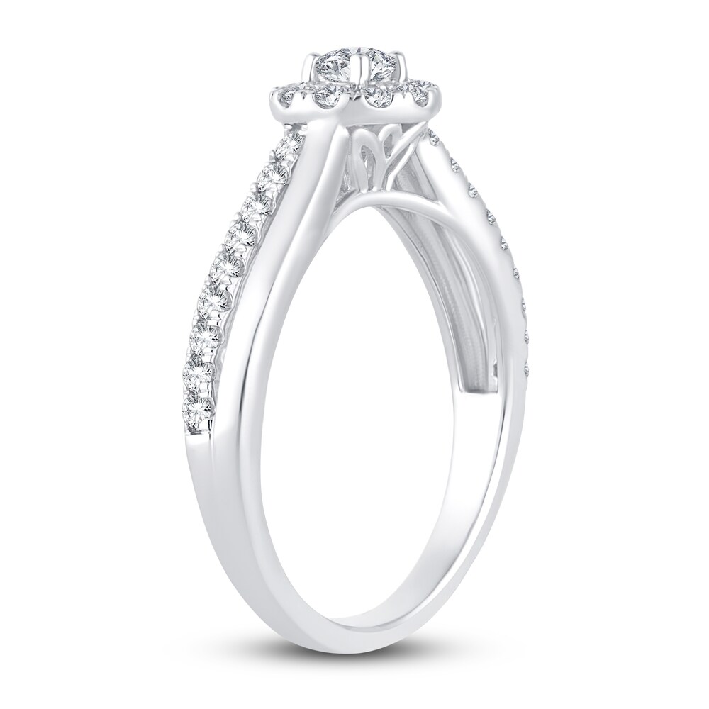Diamond Ring 1/2 ct tw Round 14K White Gold s3wHuXme Diamond Ring 1/2 ct tw Round 14K White Gold s3wHuXme