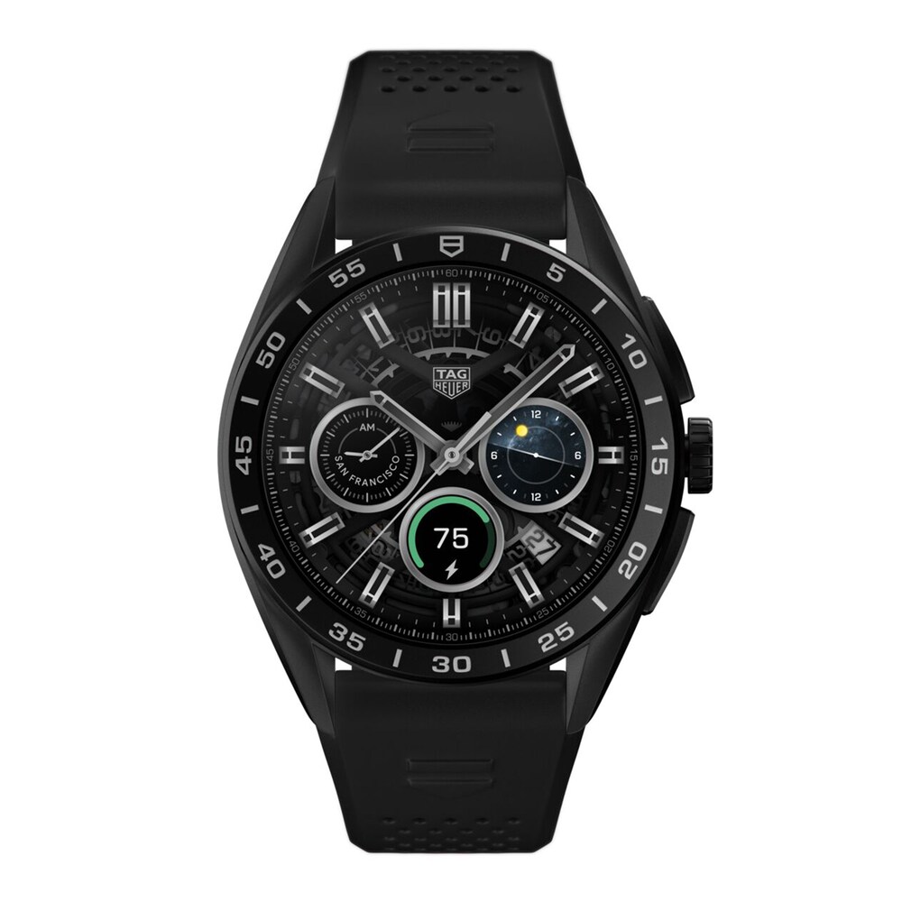 TAG Heuer CONNECTED Titanium Men's Watch SBR8A80.BT6261 sULKUXBg