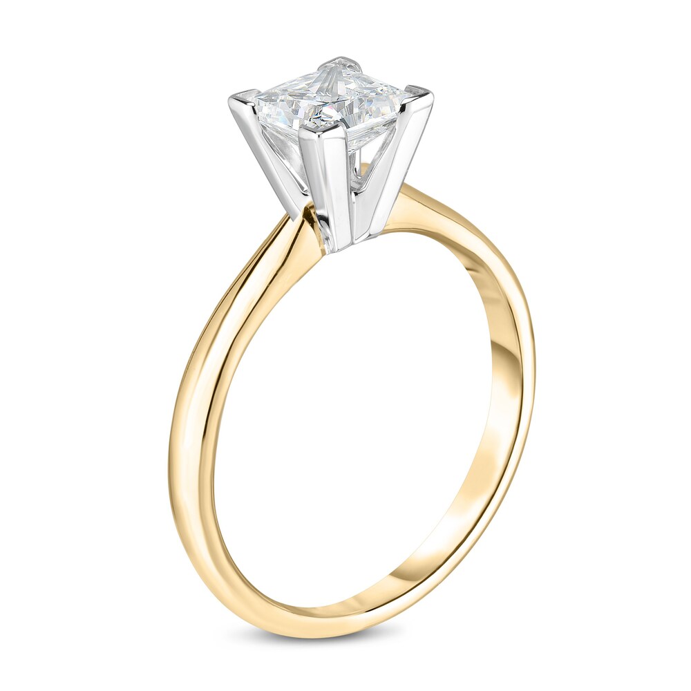 Diamond Solitaire Engagement Ring 1/2 ct tw Princess 14K Yellow Gold (I2/I) uj6cxItE Diamond Solitaire Engagement Ring 1/2 ct tw Princess 14K Yellow Gold (I2/I) uj6cxItE