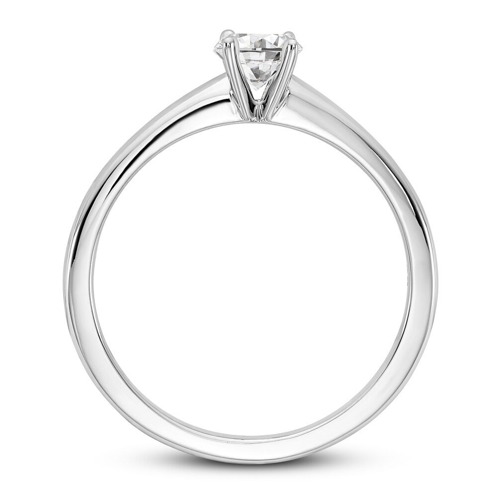 Diamond Solitaire Engagement Ring 1/3 ct tw Round 14K White Gold (I1/I) uxNzqRh4 Diamond Solitaire Engagement Ring 1/3 ct tw Round 14K White Gold (I1/I) uxNzqRh4