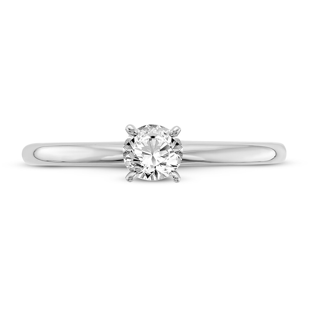 Diamond Solitaire Engagement Ring 1/3 ct tw Round 14K White Gold (I1/I) uxNzqRh4 Diamond Solitaire Engagement Ring 1/3 ct tw Round 14K White Gold (I1/I) uxNzqRh4