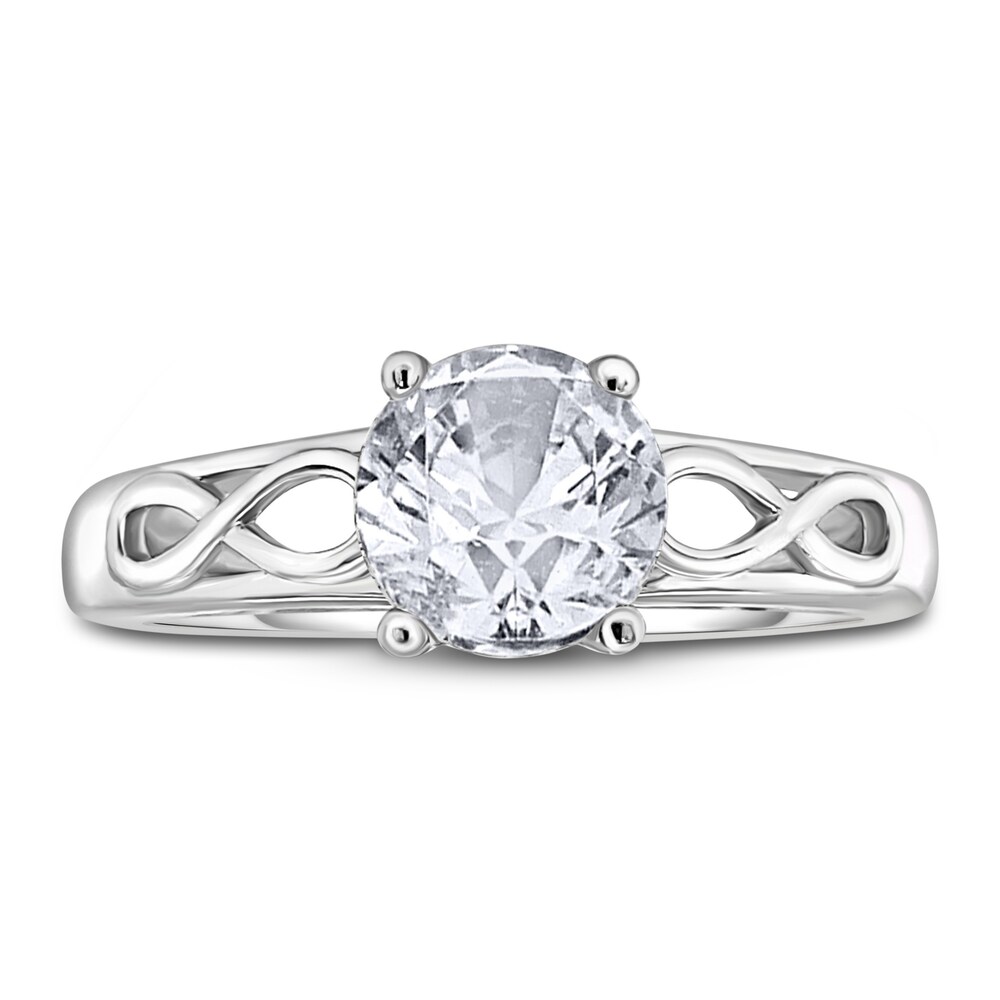 Diamond Solitaire Infinity Engagement Ring 1/2 ct tw Round 14K White Gold (I2/I) v6fKe8OL Diamond Solitaire Infinity Engagement Ring 1/2 ct tw Round 14K White Gold (I2/I) v6fKe8OL