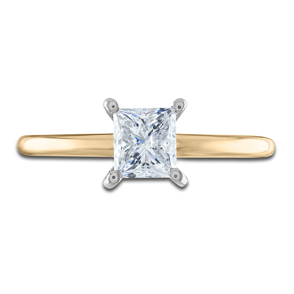 Diamond Solitaire Ring 1 ct tw Princess 14K Yellow Gold (I2/I) wLbMmcQ0 Diamond Solitaire Ring 1 ct tw Princess 14K Yellow Gold (I2/I) wLbMmcQ0