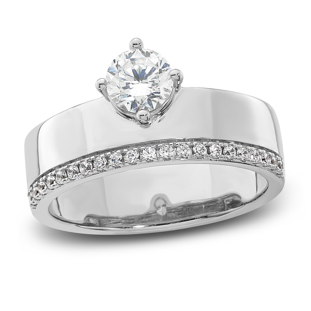 Diamond Engagement Ring 5/8 ct tw Round 14K White Gold we5bEcHm Diamond Engagement Ring 5/8 ct tw Round 14K White Gold we5bEcHm