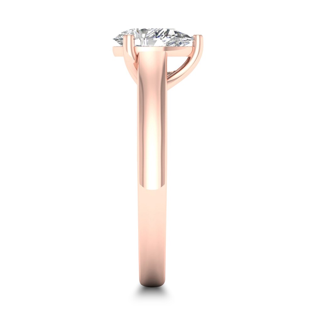 Diamond Solitaire Ring 3/4 ct tw Pear-shaped 14K Rose Gold (SI2/I) x2l2d3dr Diamond Solitaire Ring 3/4 ct tw Pear-shaped 14K Rose Gold (SI2/I) x2l2d3dr