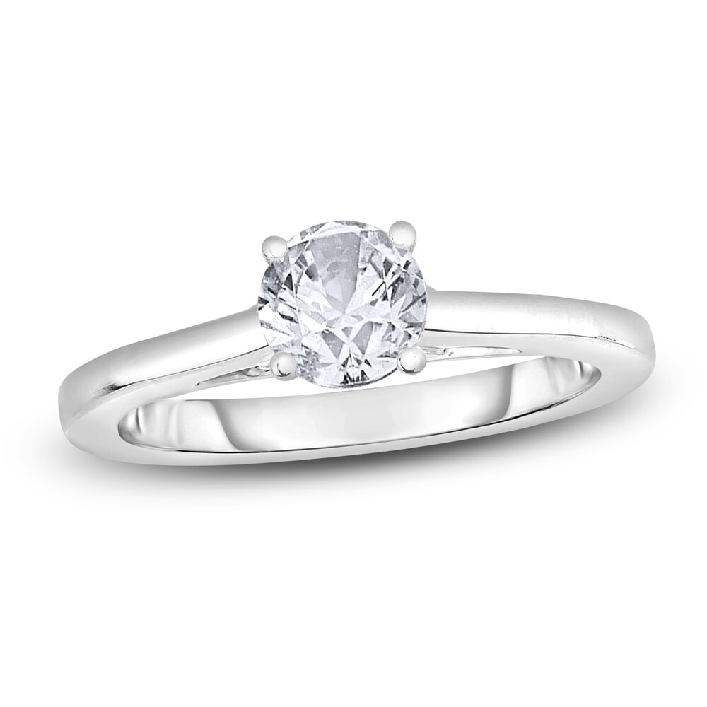 Diamond Solitaire Engagement Ring 3/4 ct tw Round 14K White Gold (I2/I) x4dgbwvN Diamond Solitaire Engagement Ring 3/4 ct tw Round 14K White Gold (I2/I) x4dgbwvN