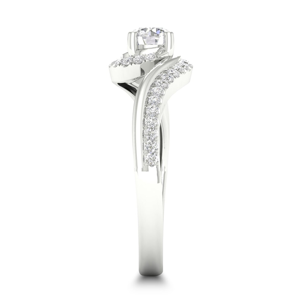 Diamond Ring 1/2 ct tw Round-cut 14K White Gold yBQzpOyV