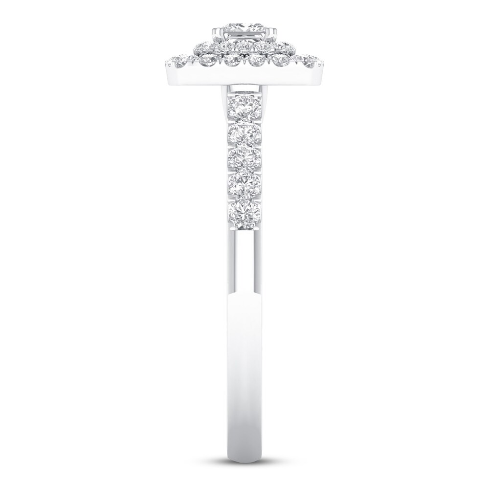 Diamond Promise Ring 1/2 ct tw 10K White Gold z5ZA2cf6 Diamond Promise Ring 1/2 ct tw 10K White Gold z5ZA2cf6