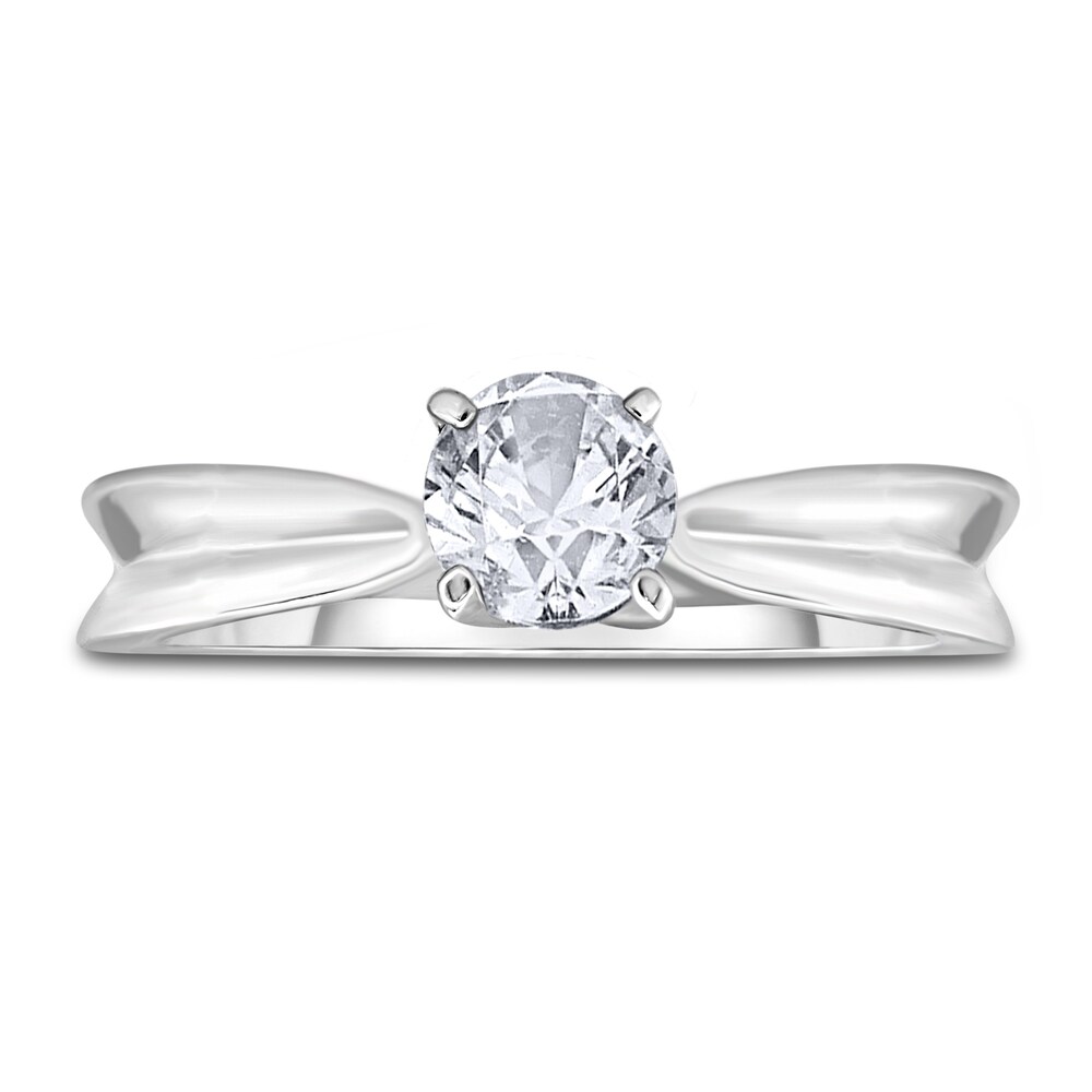 Diamond Solitaire Concave Engagement Ring 3/4 ct tw Round 14K White Gold (I2/I) zU3h6CEc Diamond Solitaire Concave Engagement Ring 3/4 ct tw Round 14K White Gold (I2/I) zU3h6CEc