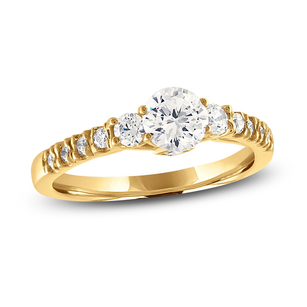 Diamond Ring 1 ct tw Round 14K Yellow Gold zXNzghVC Diamond Ring 1 ct tw Round 14K Yellow Gold zXNzghVC