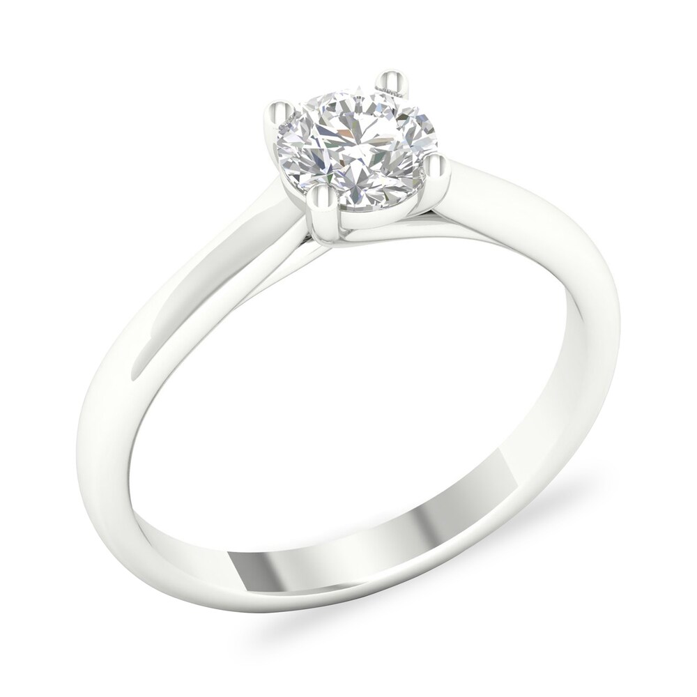 Diamond Solitaire Ring 3/4 ct tw Round-cut 14K White Gold (SI2/I) zyELNoNc Diamond Solitaire Ring 3/4 ct tw Round-cut 14K White Gold (SI2/I) zyELNoNc